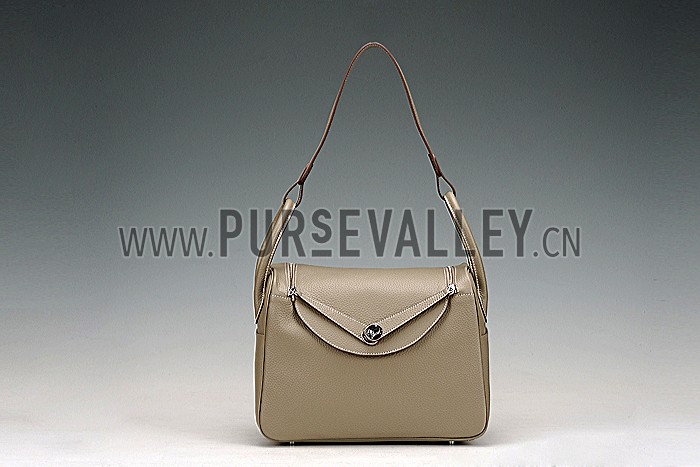 Hermes Lindy 30 Taupe Bag 607471