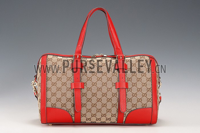Gucci GG Classic Top Handle Bag Red