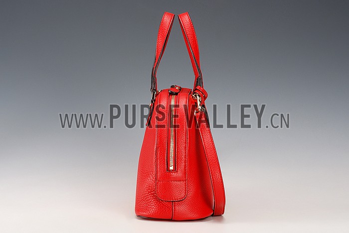 Gucci Bright Leather Bag Red