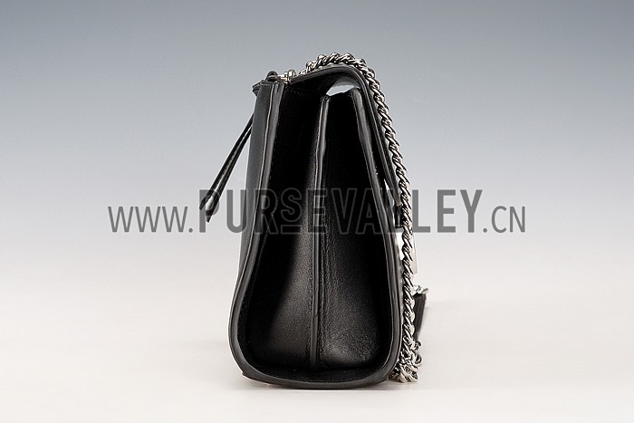 Gucci Interlocking Medium Shoulder Bag Black