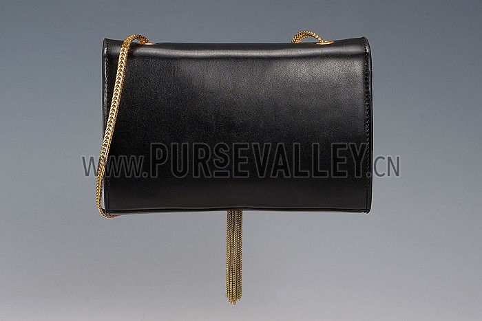 Saint Laurent Medium Cassandre Tassel Black Bag 608308