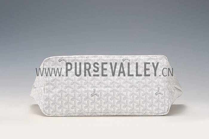 Goyard St Louis Tote White