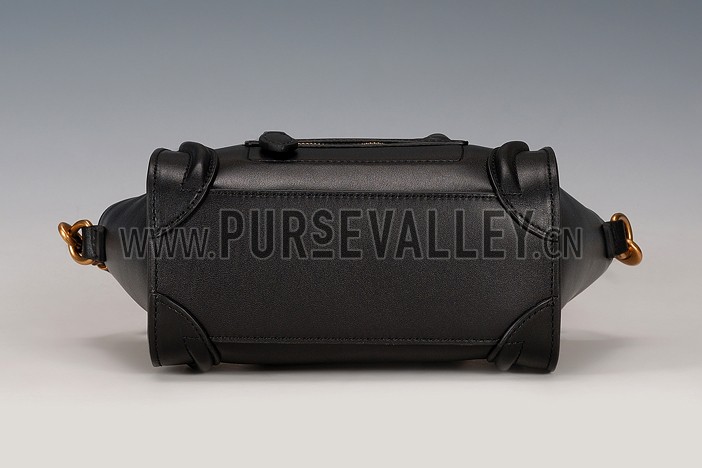 Celine Nano Luggage Black