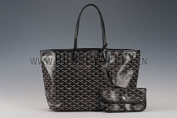 Goyard St Louis Tote Black