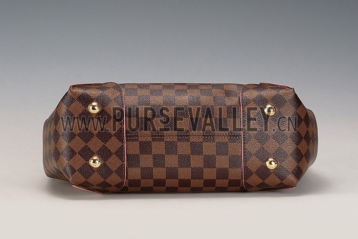 Louis Vuitton Cassa Hobo Damier Ebene Canvas Pink