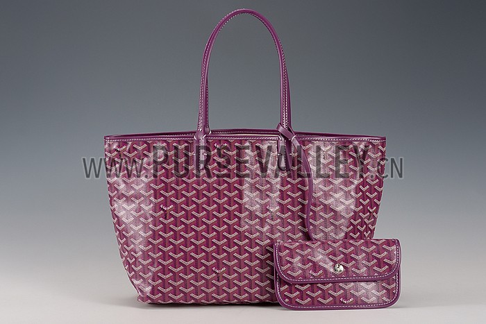 Goyard St Louis Tote Plum