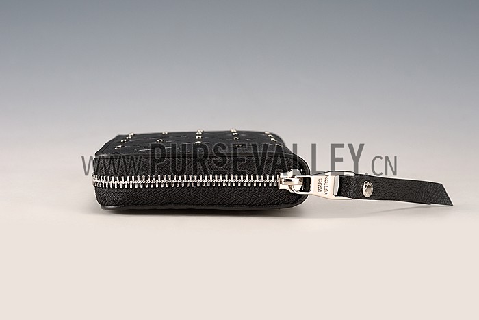 Louis Vuitton Empreinte Zippy Wallet With Studs Black