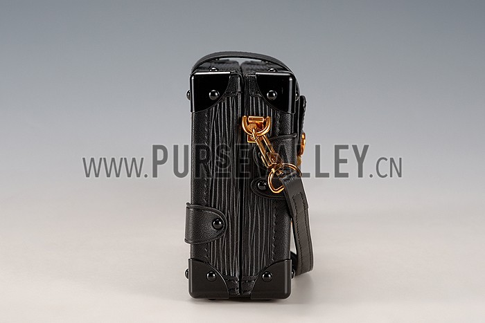 Louis Vuitton Petite Malle Epi Leather Black Bag