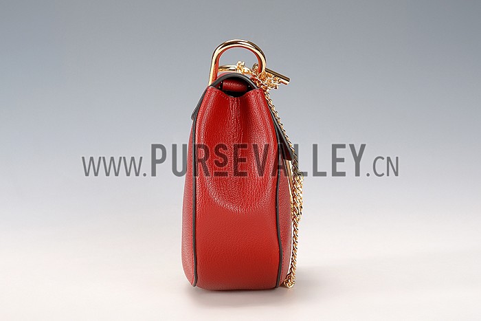 Chloe Drew Bag Dark Red