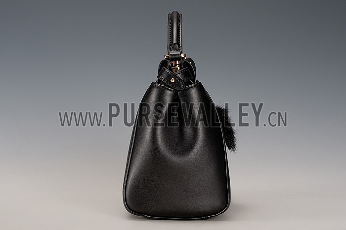 Fendi Peekaboo Karlito Capsule Black Bag