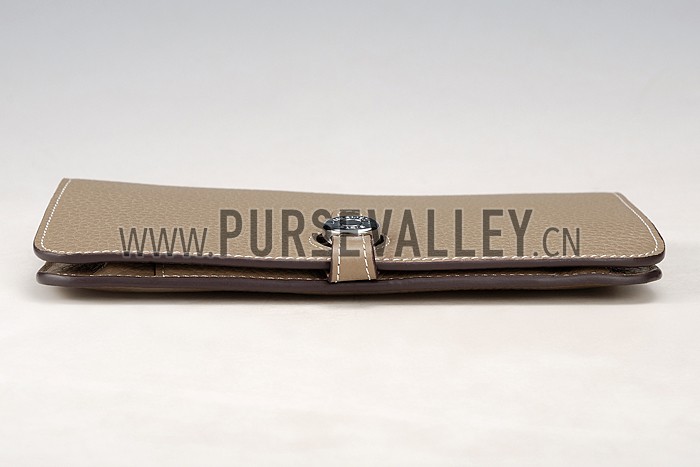 Hermes Dogon Wallet Taupe 18926636