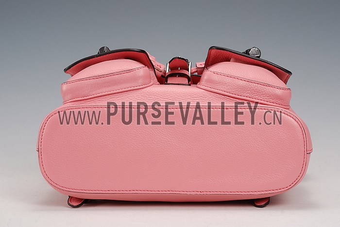 Gucci Bamboo Leather Backpack Pink