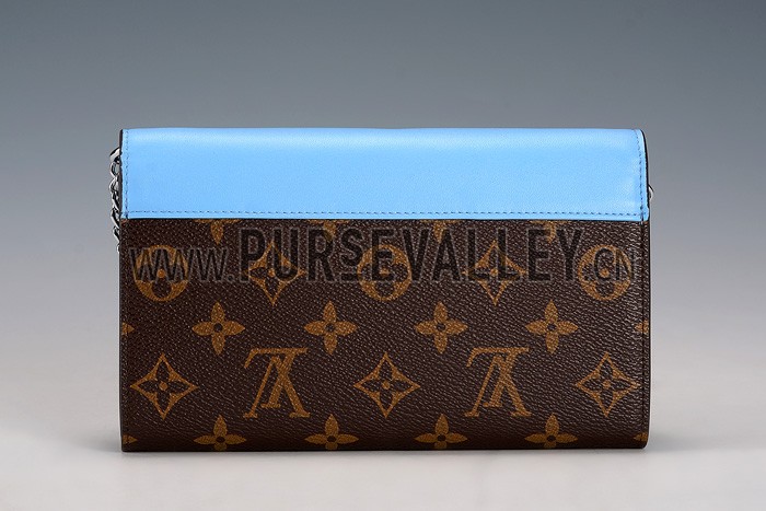 Louis Vuitton Tribal Mask Chaine Wallet Bleuet