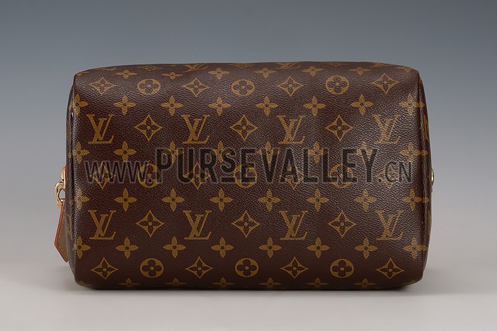Louis Vuitton Monogram Speedy 30 Bag With Chain Shoulder Strap