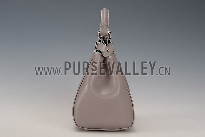 Fendi Peekaboo Mini Grey Bag