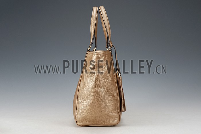 Gucci Soho Top Handle Bag Gold