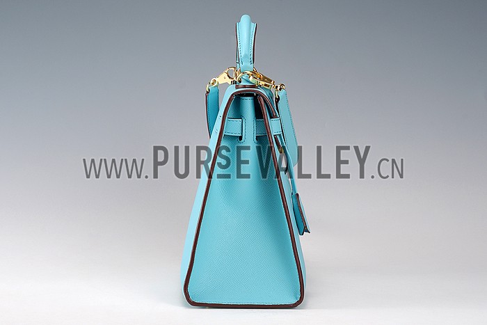 Hermes Kelly 28 Blue Jean 608143