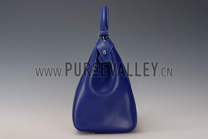 Fendi Peekaboo Medium Blue Bag