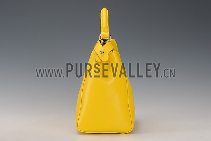 Fendi Peekaboo Medium Yellow Bag