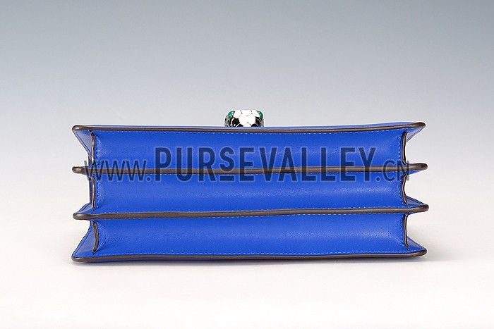 Bvlgari Serpenti Forever Bag Blue