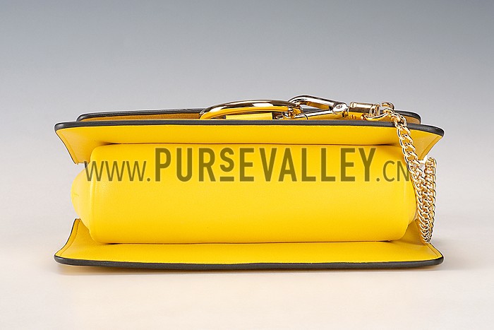 Chloe Faye Small Bag Yellow And Gold