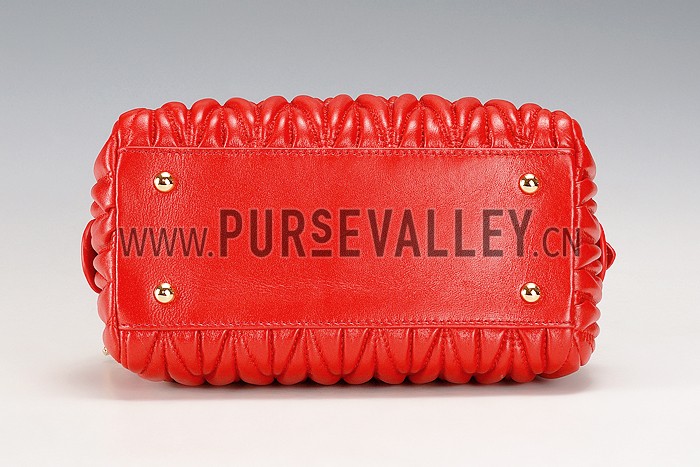 Miu Miu Top Handle Red