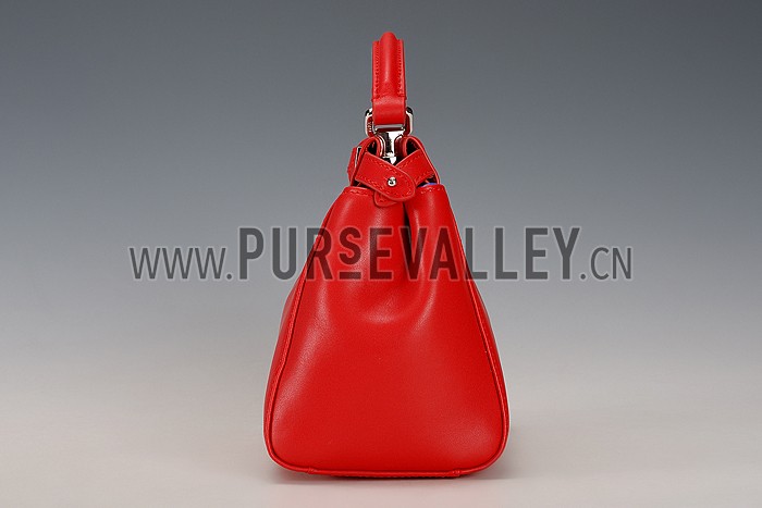 Fendi Peekaboo Mini Red Bag