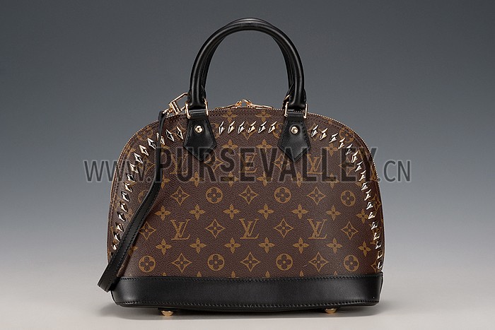 Louis Vuitton Monogram Canvas Studded Alma PM 18926685