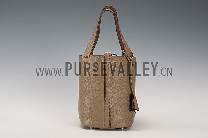 Hermes Picotin PM Taupe