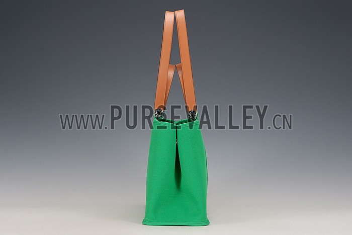 Hermes Herbag Tote Green