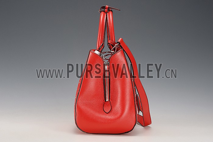 Louis Vuitton Montaigne Empreinte Studs BB Red