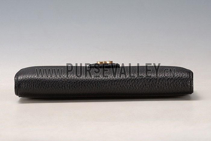 Gucci Wallet With G G Metal Detail Black