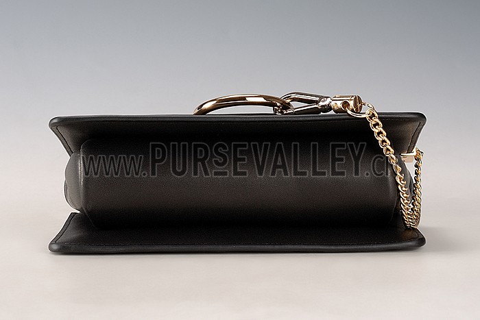 Chloe Faye Small Bag Black And White