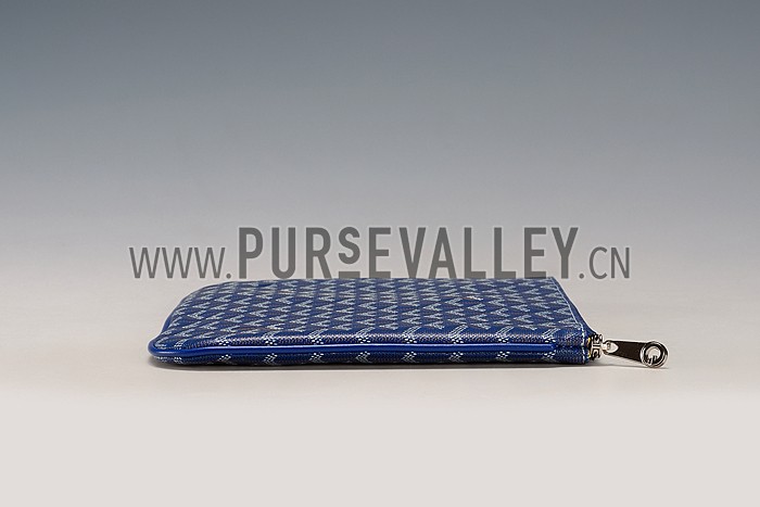 Goyard Medium Pouch Blue