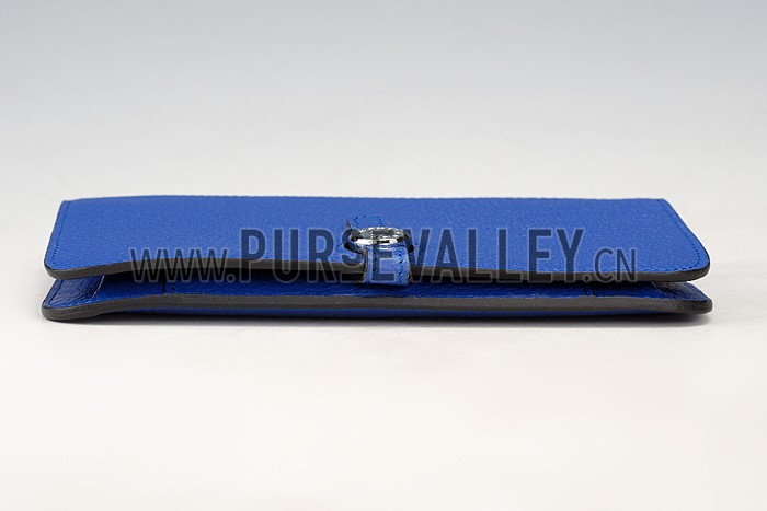 Hermes Dogon Wallet Dark Blue 18926634