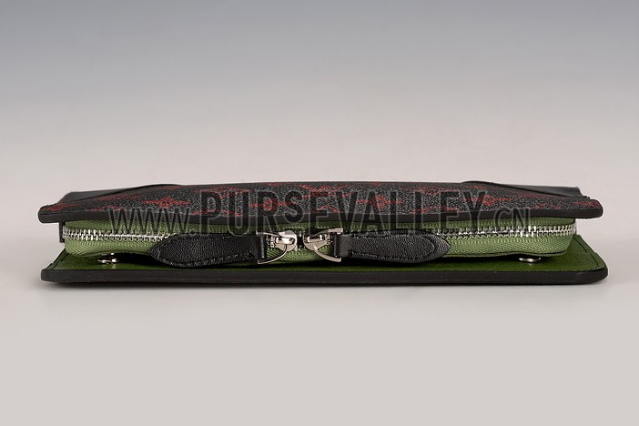 Louis Vuitton Monogram Infrarouge Zippy Wallet Green