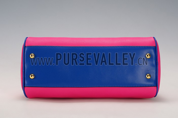Prada Shoulder Handbag Fuchsia and Blue