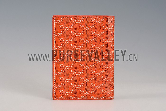 Goyard Passport Cover Orange