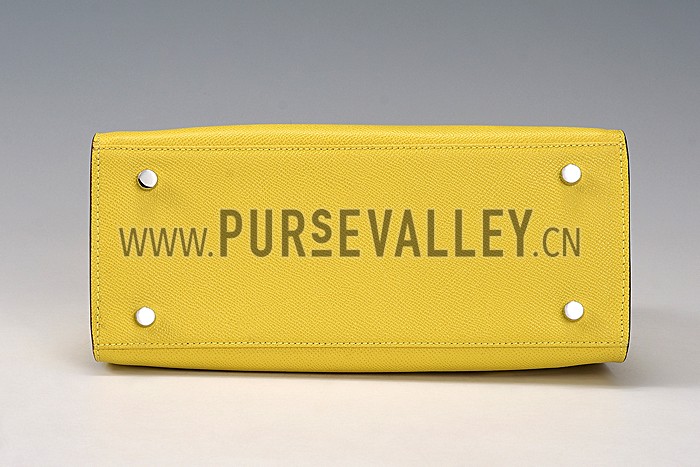 Hermes Kelly 28 Yellow 608154