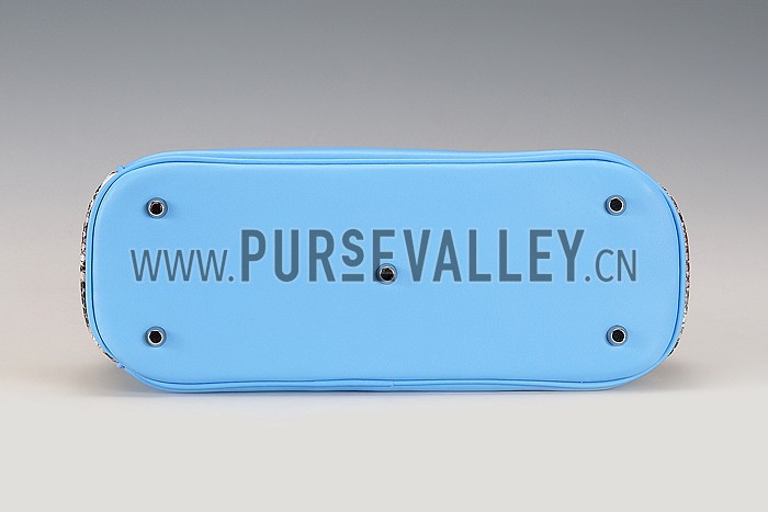 Diorissimo Medium Light Blue and Spotted City Bag