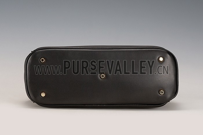 Diorissimo Medium Light Gold and Black City Bag