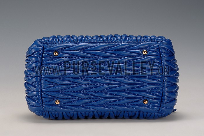 Miu Miu Matelasse Doctor Blue Bag