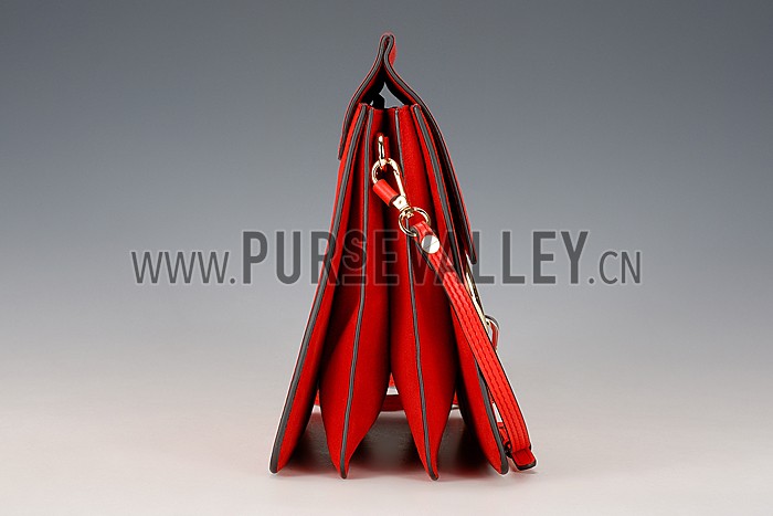 Chloe Faye Red Shoulder Bag