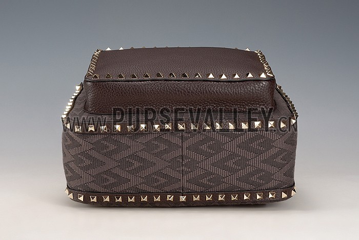 Valentino Viva Valentino Fabric Backpack Military Green