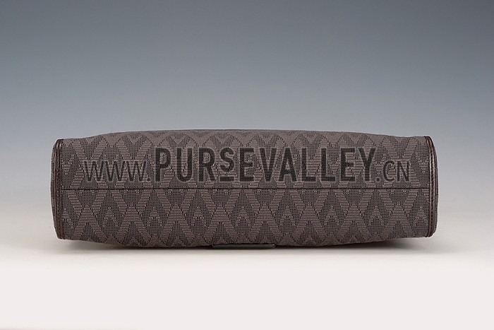 Valentino Viva Valentino Fabric Vertical Tote Bag Military Green