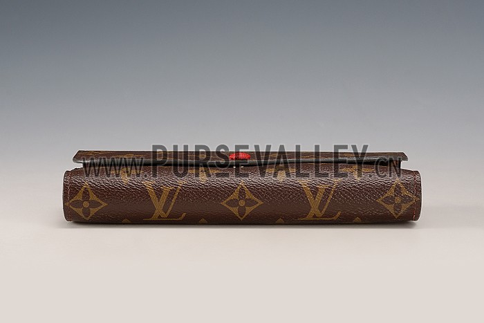 Louis Vuitton Emilie Wallet Chili Red