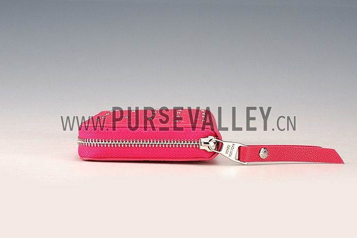 Louis Vuitton Empreinte Zippy Wallet With Studs Pink