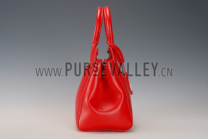 Saint Laurent Rive Gauche Medium Bag Red