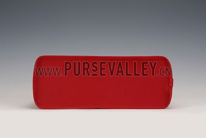 Hermes Herbag Tote Dark Red