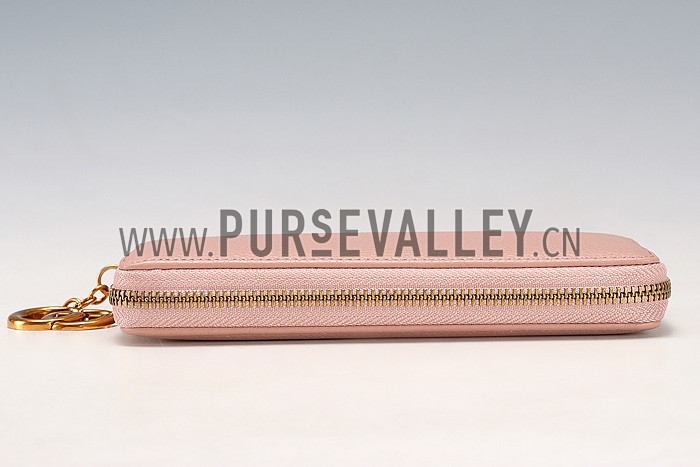 Gucci Marmont Leather Wallet Peach